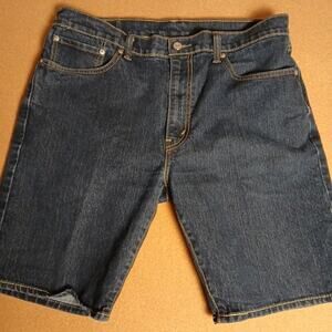Mens Levi 505 Denim Shorts Size 36